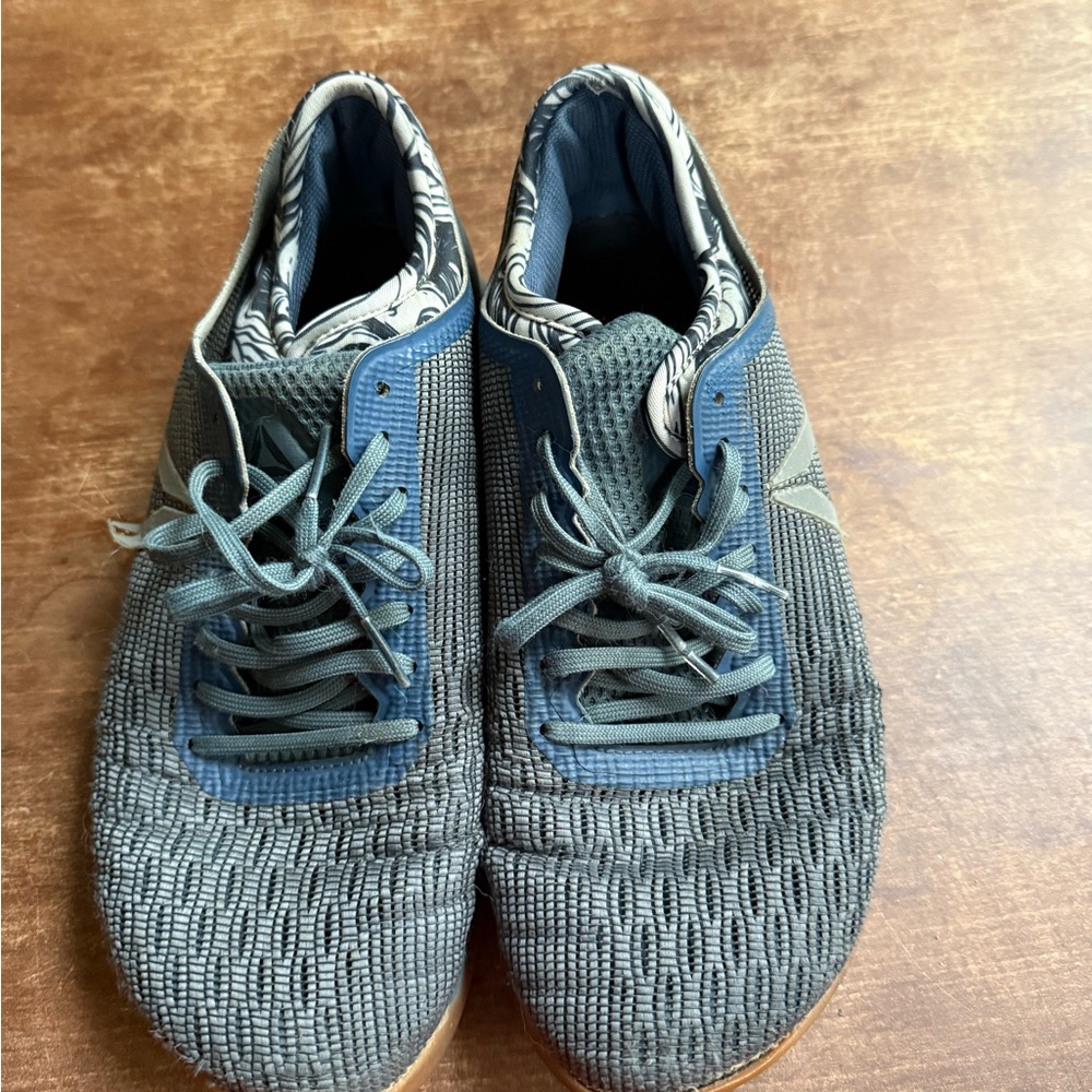 Reebok Blue Sneakers with Breathable Knit Design